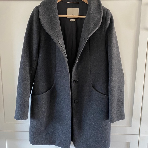 Aritzia cocoon coat XS slate grey - Picture 2 of 6
